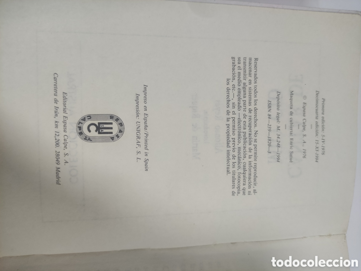 Libros de segunda mano: CANTAR DEL M&Iacute;O CID. Austral 20 - Foto 2