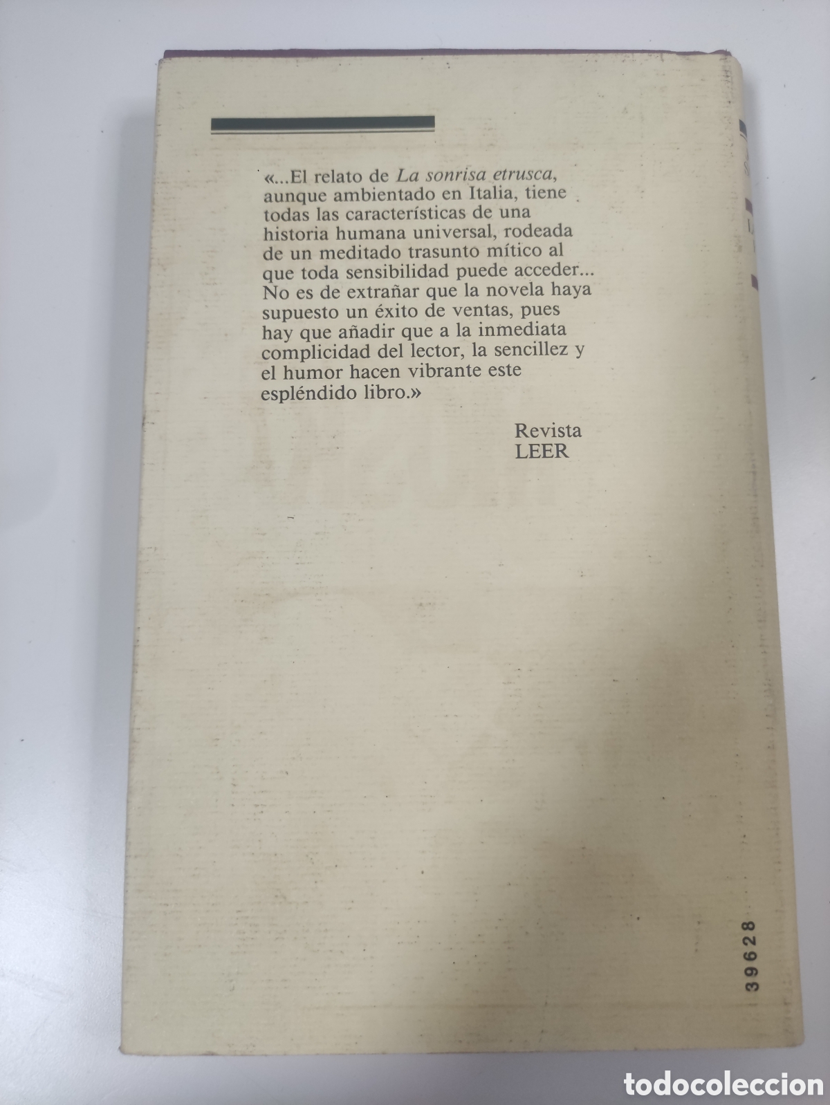 Libros de segunda mano: la sonrisa etrusca - jos&eacute; luis sampedro - Foto 2