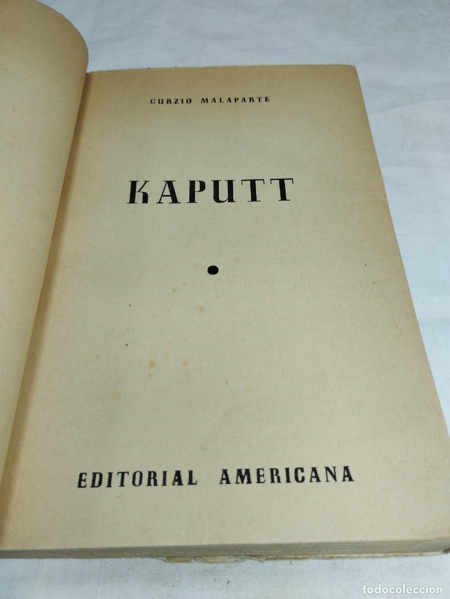 Libros de segunda mano: Kaputt. Curzio Malaparte - Foto 2