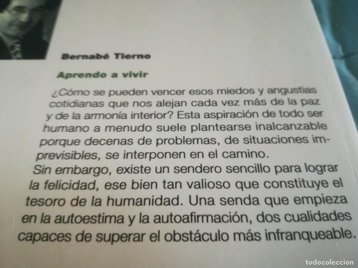 Libros de segunda mano: APRENDO A VIVIR / BERNABE TIERNO / CONS 686 - Foto 3