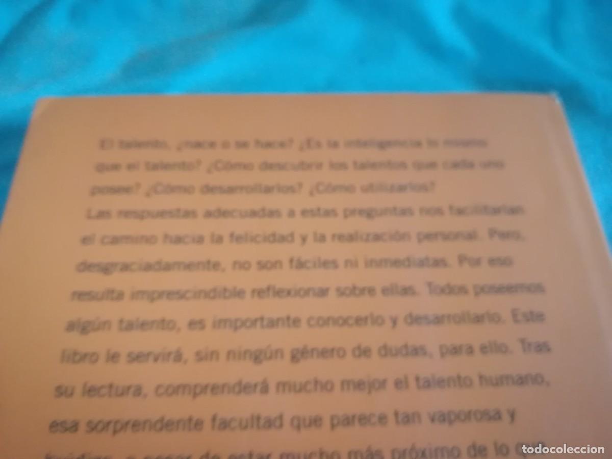 Libros de segunda mano: EL TALENTO / MANUEL PIMENTEL / CONS 685 / ARIEL - Foto 3