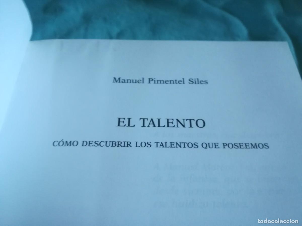 Libros de segunda mano: EL TALENTO / MANUEL PIMENTEL / CONS 685 / ARIEL - Foto 5