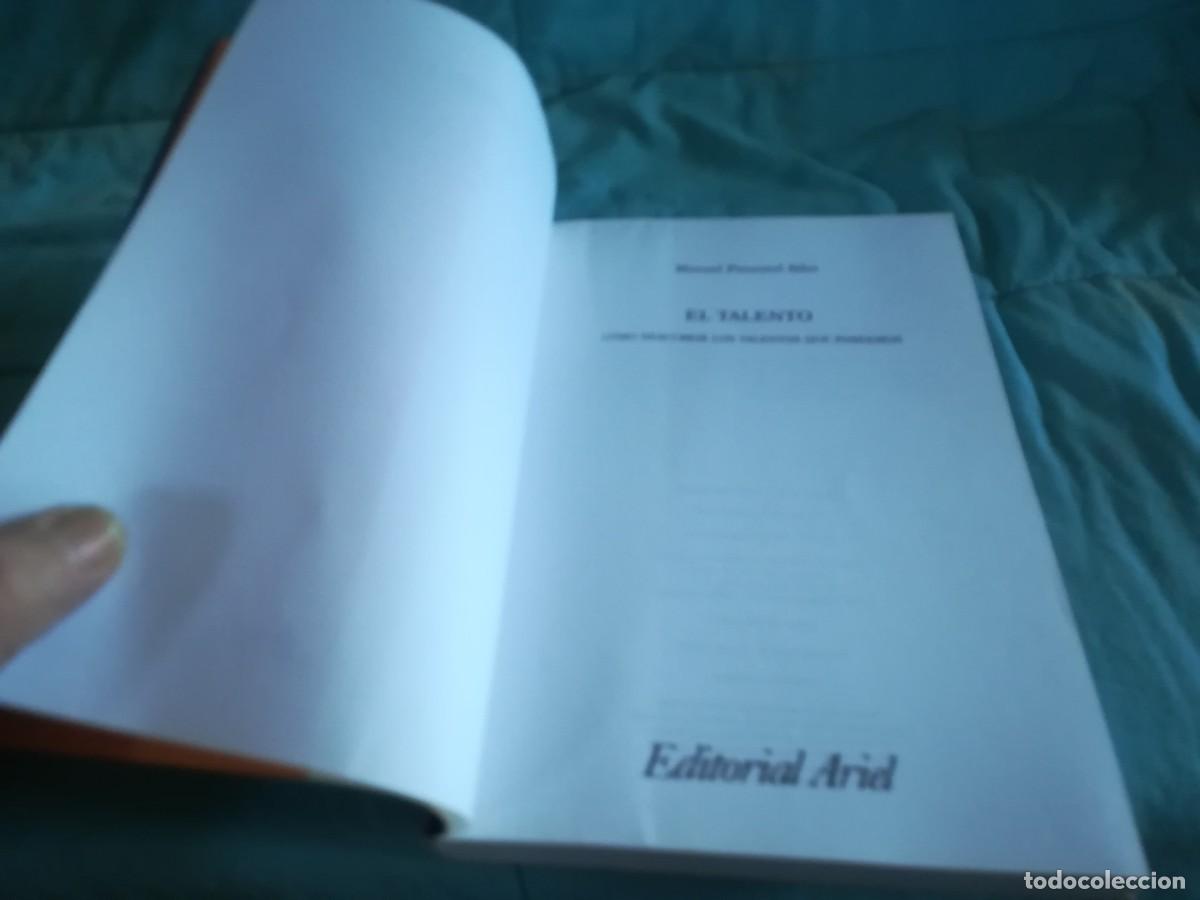 Libros de segunda mano: EL TALENTO / MANUEL PIMENTEL / CONS 685 / ARIEL - Foto 6
