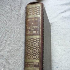 Libros de segunda mano: HISTORIA DEL MUEBLE FEDUCHI 1946 AFRODISIO AGUADO EN ESTUCHE ORIGINAL