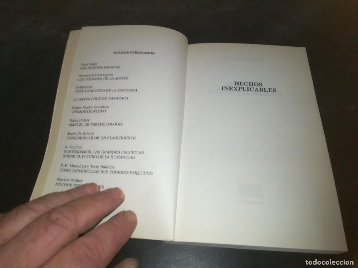 Libros de segunda mano: HECHOS INEXPLICABLES / MARTIN WALKER / CONS 670 - Foto 4