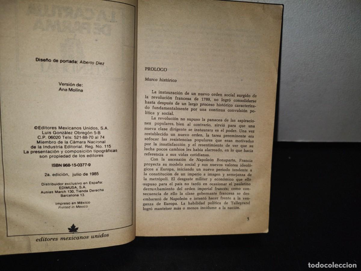 Libros de segunda mano: 90- LA CARTUJA DE PARMA - STENDHAL - Foto 6