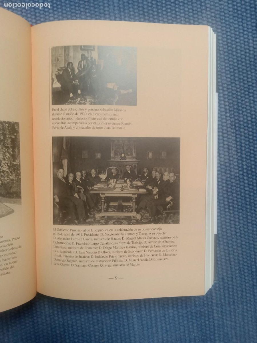 Libros de segunda mano: Indalecio Prieto. Cr&oacute;nica de un coraz&oacute;n - Foto 4