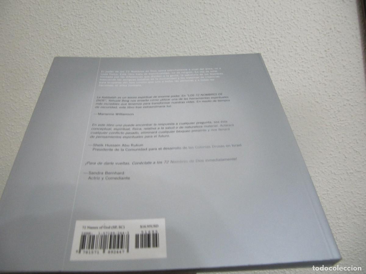 Libros de segunda mano: Los 72 nombres de Dios: Tecnolog&iacute;a para el alma - Foto 4