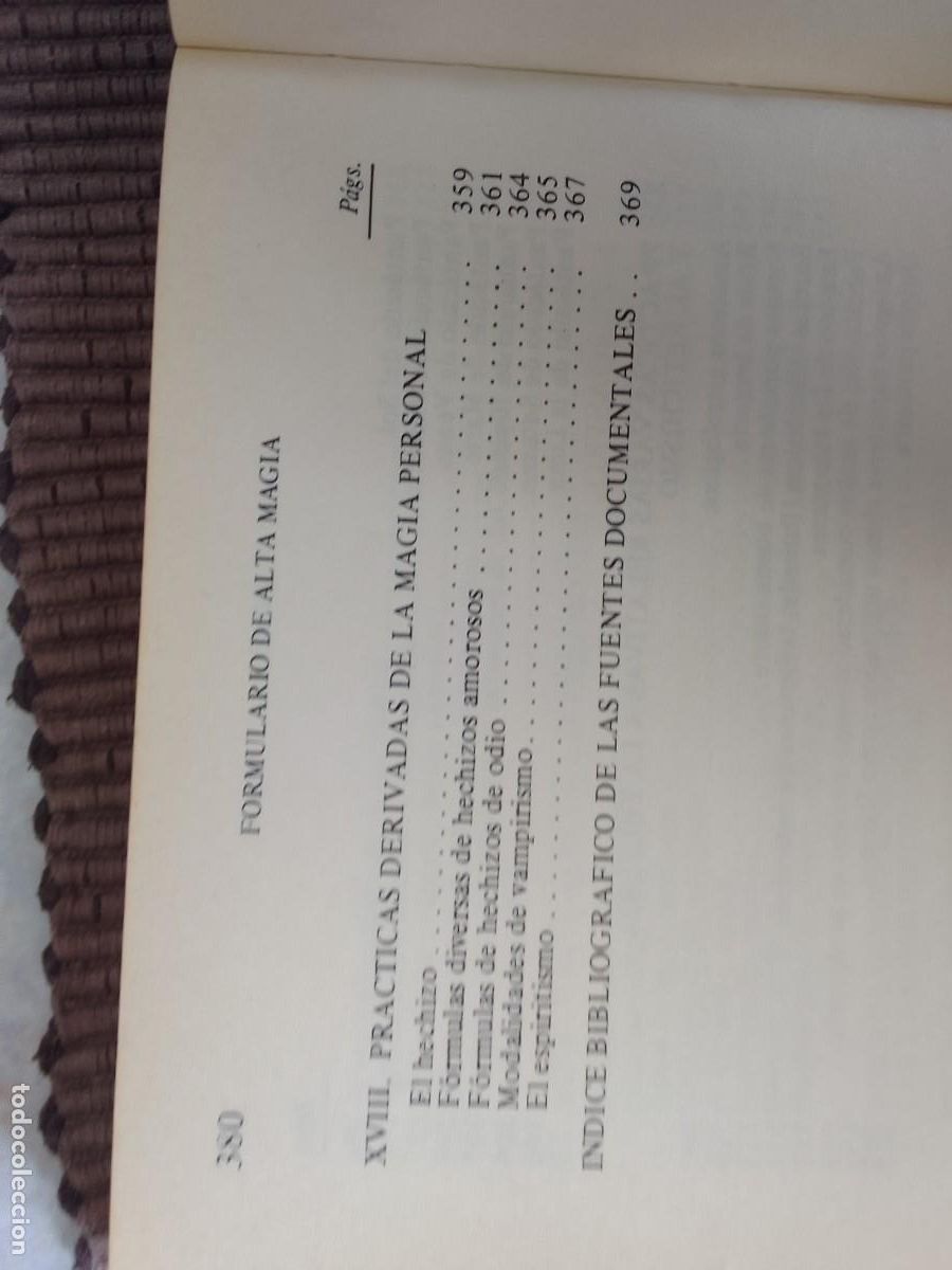 Libros de segunda mano: FORMULARIO DE ALTA MAGIA. P.V. PIOBB. EDAF 1980. - Foto 7