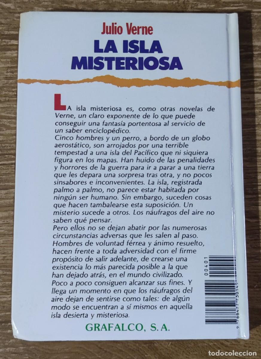 Libros de segunda mano: Libro - La isla misteriosa (1991) Julio Verne - Foto 4