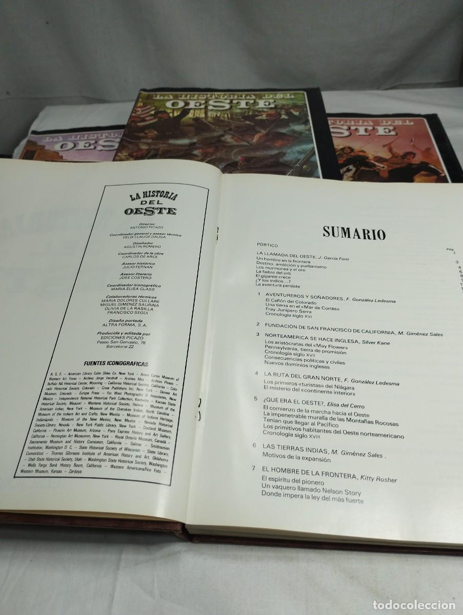 Libros de segunda mano: La historia del oeste. Ediciones Picazo, 1979 - Foto 2
