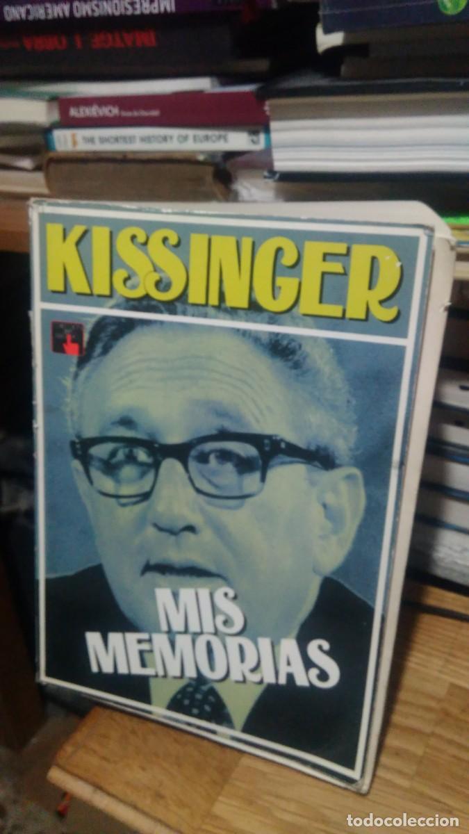 Libros de segunda mano: MIS MEMORIAS, KISSINGER, ED. COLECCI&Oacute;N LIBRO ELEGIDO - Foto 1