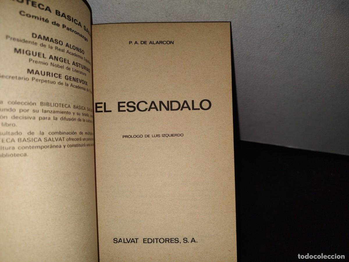 Libros de segunda mano: 80- EL ESC&Aacute;NDALO - P. A. DE ALARC&Oacute;N - Foto 3