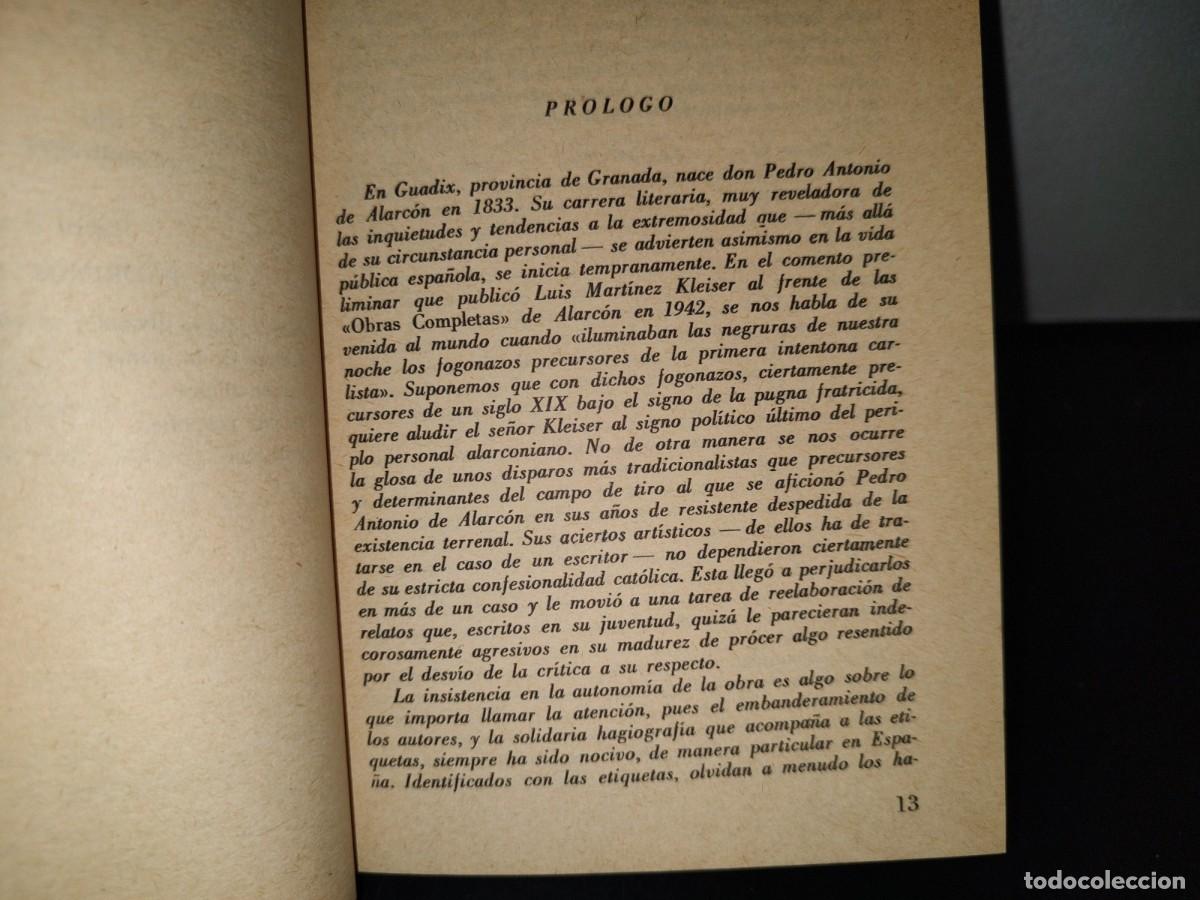 Libros de segunda mano: 80- EL ESC&Aacute;NDALO - P. A. DE ALARC&Oacute;N - Foto 6