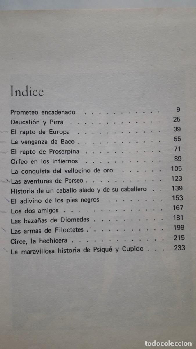 Libros de segunda mano: 15 LEYENDAS DE LA MITOLOG&Iacute;A. FHER, 1970. - Foto 3