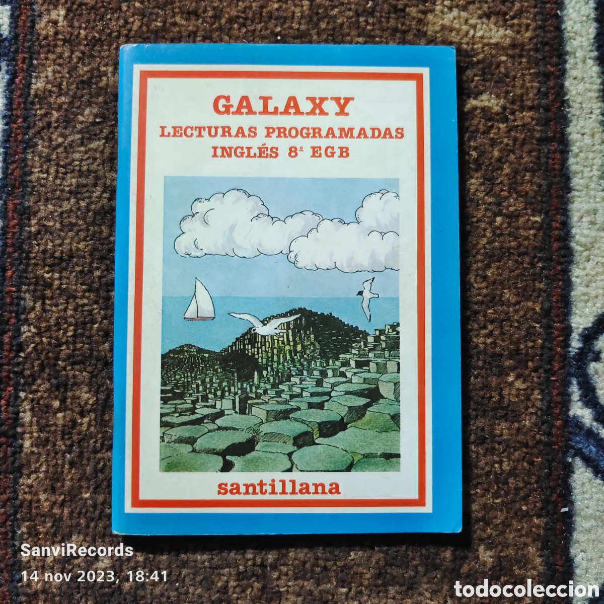 Libros de segunda mano: GALAXY, LECTURAS PROGRAMADAS, INGL&Eacute;S 8&deg; E.G.B. (SANTILLANA) - Foto 1