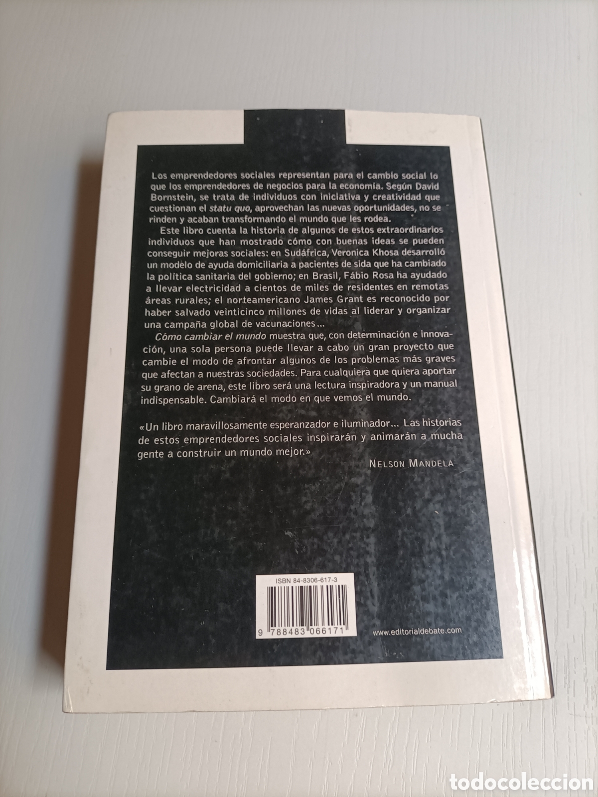 Libros de segunda mano: C&oacute;mo cambiar el mundo. Los emprendedores sociales y el poder de las nuevas ideas David Bornstein - Foto 6