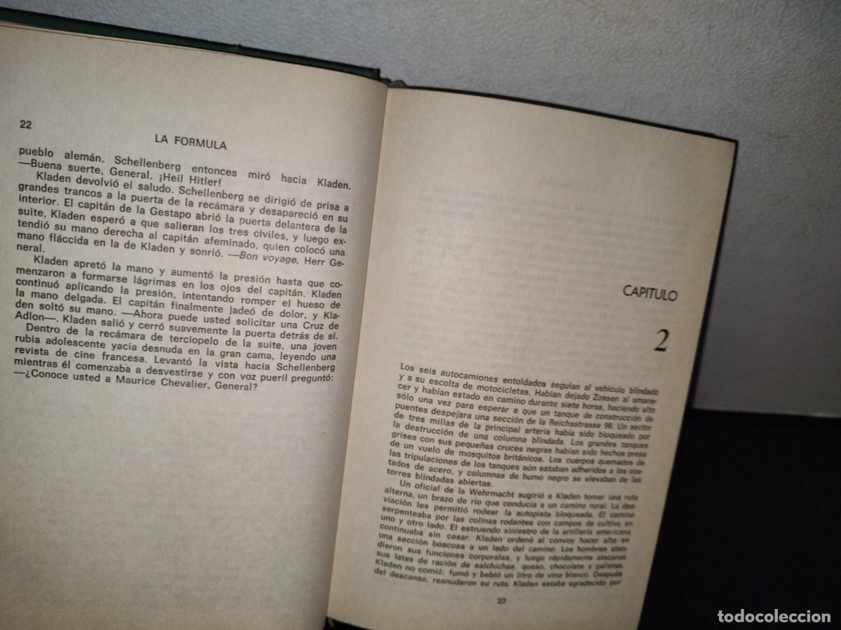 Libros de segunda mano: 80- LA F&Oacute;RMULA - STEVE SHAGAN - PRIMERA EDICI&Oacute;N 1980 - Foto 12