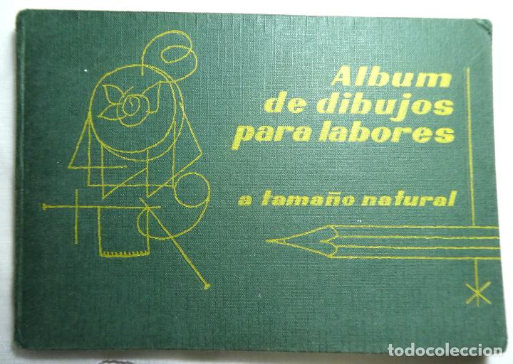 Libros de segunda mano: ALBUM DE DIBUJOS PARA LABORES A TAMA&Ntilde;O NATURAL