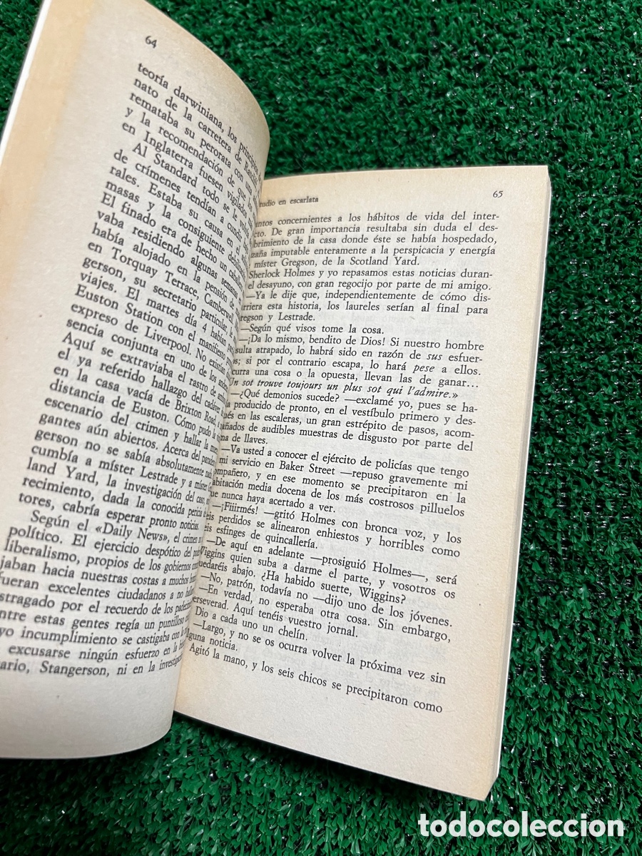 Libros de segunda mano: Estudio en Escarlata - Arthur Conan Doyle - Foto 8
