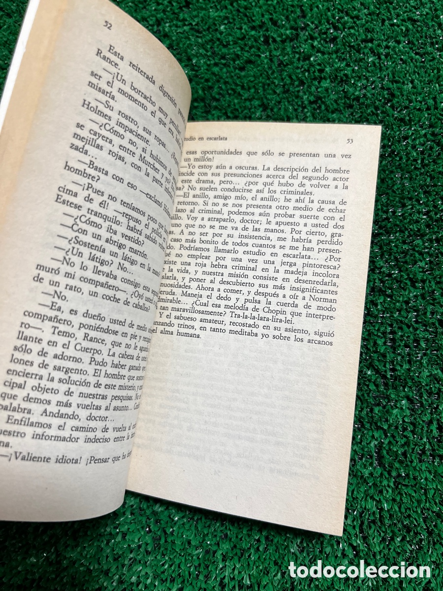 Libros de segunda mano: Estudio en Escarlata - Arthur Conan Doyle - Foto 9