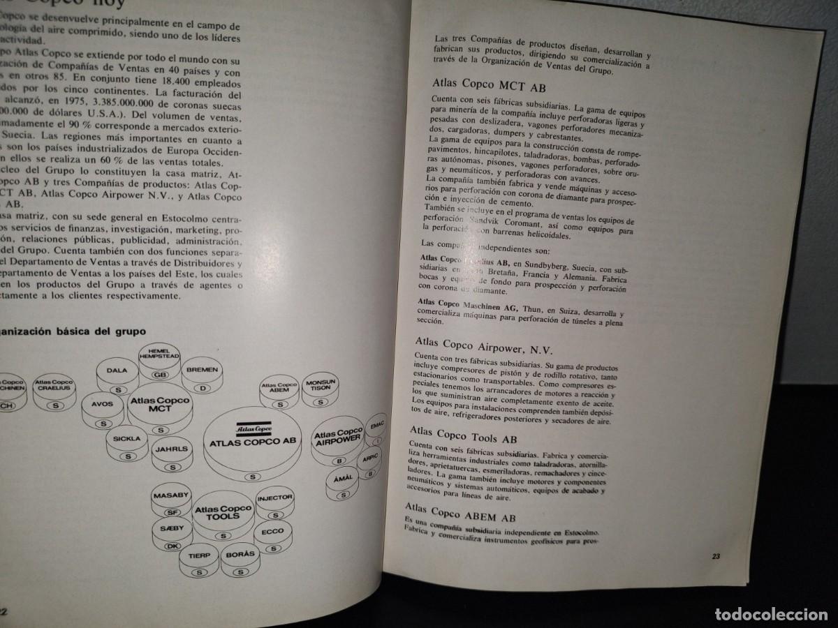 Libros de segunda mano: 91- ATLAS COPCO MANUAL. T&Eacute;CNICA DEL AIRE COMPRIMIDO - Foto 6