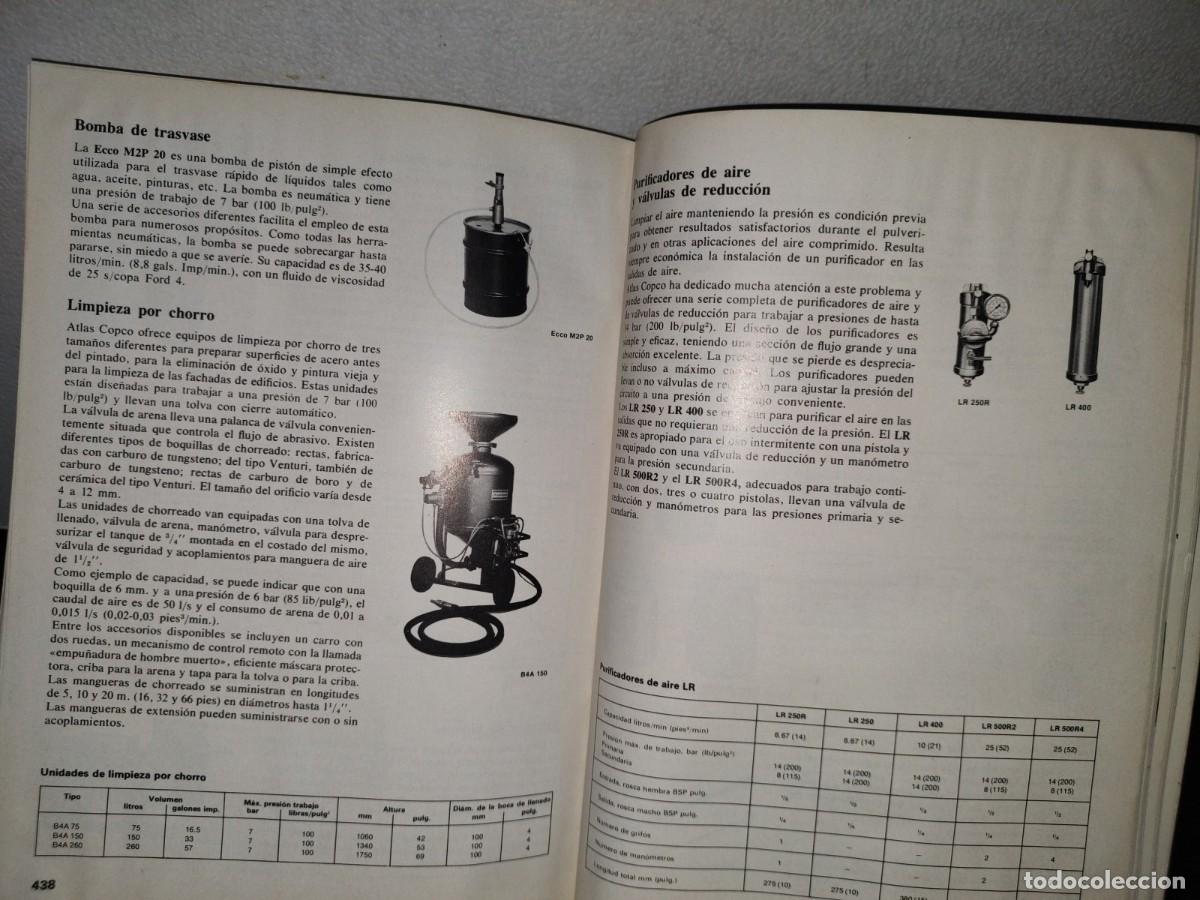 Libros de segunda mano: 91- ATLAS COPCO MANUAL. T&Eacute;CNICA DEL AIRE COMPRIMIDO - Foto 15