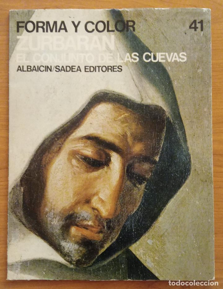 Libros de segunda mano: FORMA Y COLOR , ZURBAR&Aacute;N EL CONJUNTO DE LAS CUEVAS. 1968 - Foto 1