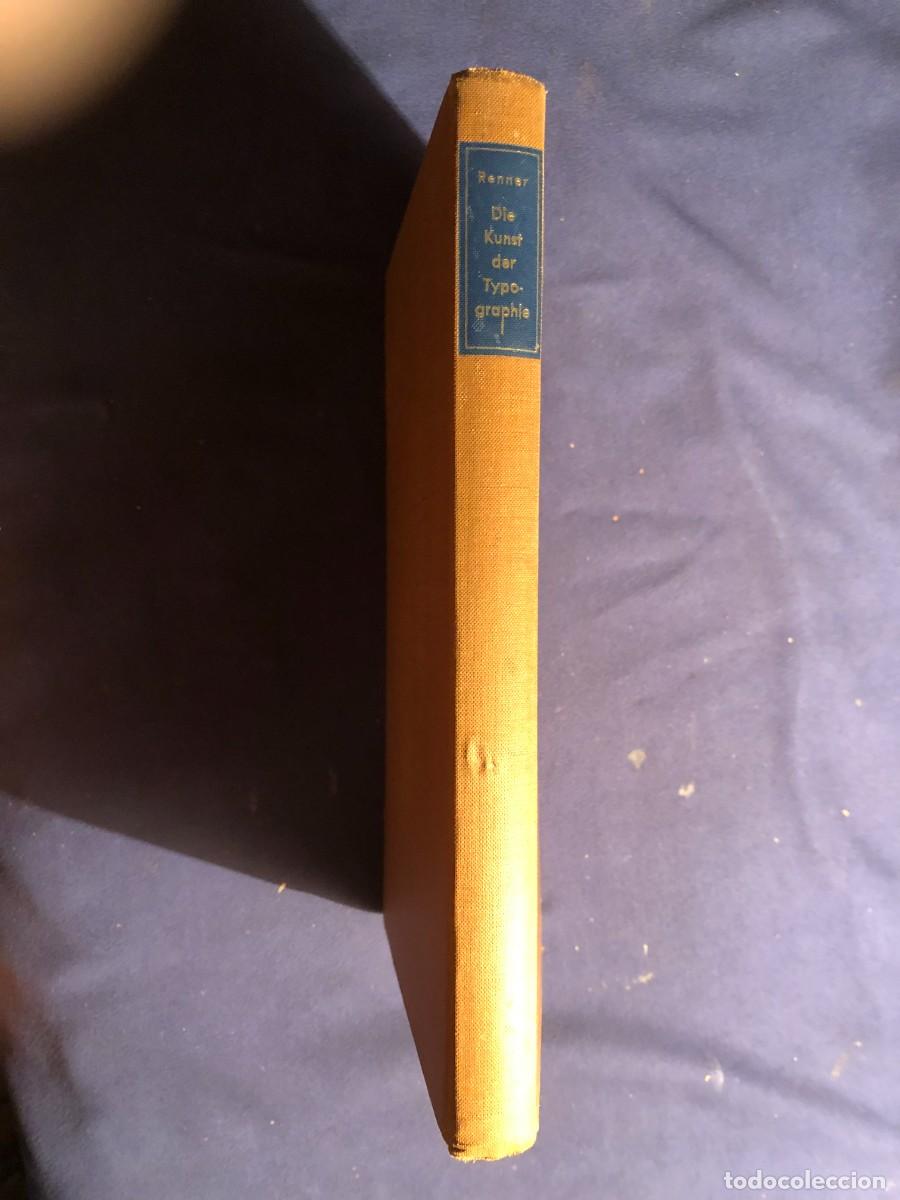 Libros de segunda mano: PAUL RENNER: - DIE KUNST DER TYPOGRAPHIE - (1939) - Foto 1