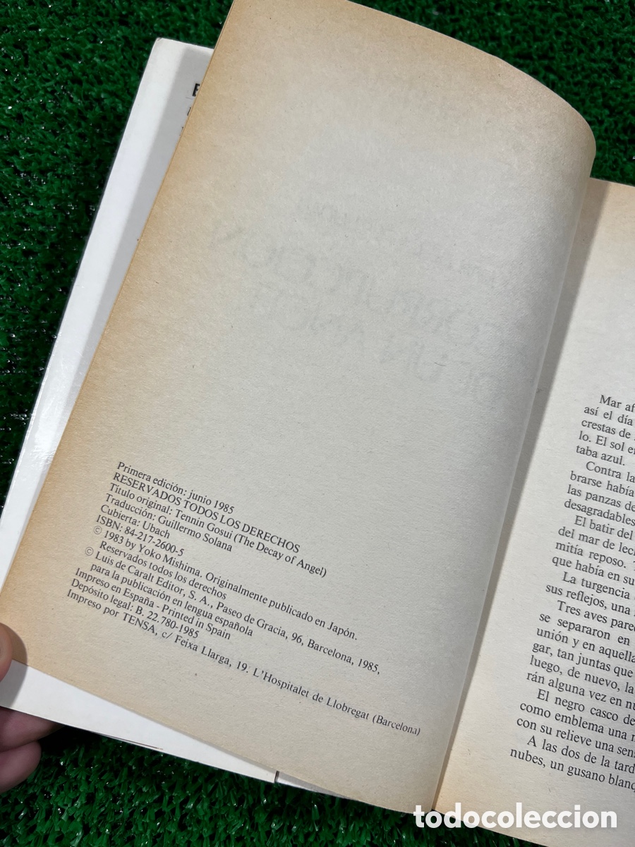 Libros de segunda mano: La corrupci&oacute;n de un &aacute;ngel - Mishima - Foto 5