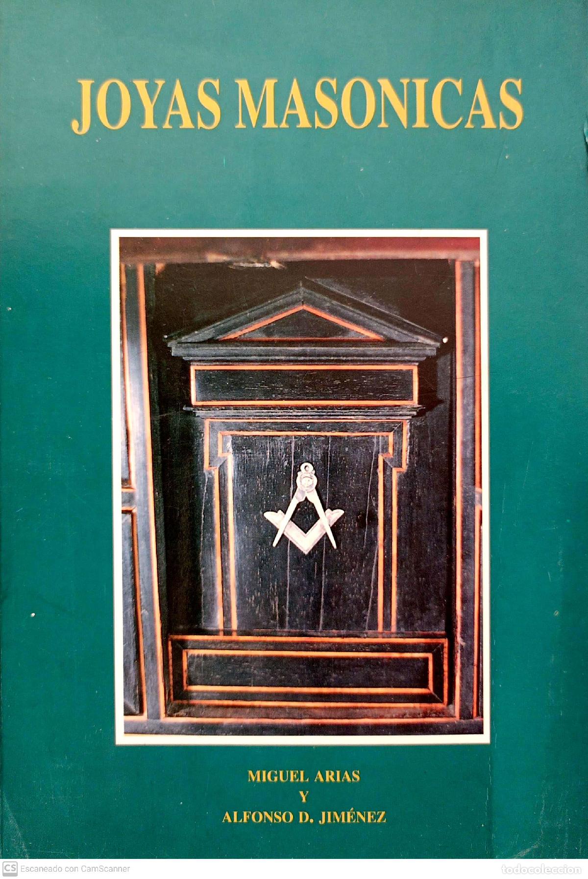Libros de segunda mano: Joyas mas&oacute;nicas - Miguel Arias; Alfonso D. Jim&eacute;nez - Foto 1