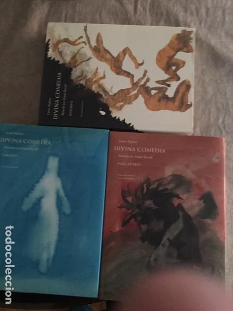 Libros de segunda mano: Divina Comedia. Tomos, 3. Dante Alighieri. Obra completa - Foto 1