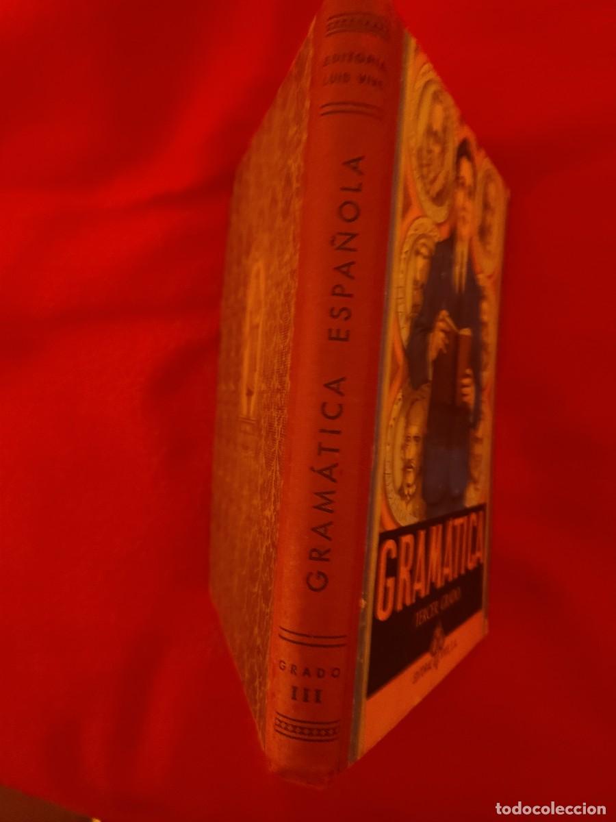 Libros de segunda mano: Gram&aacute;tica Tercer Grado. Luis Vives - Foto 1