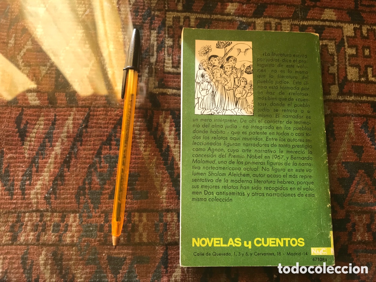 Libros de segunda mano: Cuentos jud&iacute;os. N y C - Foto 2