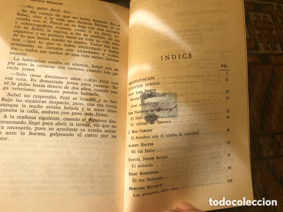 Libros de segunda mano: Cuentos jud&iacute;os. N y C - Foto 4