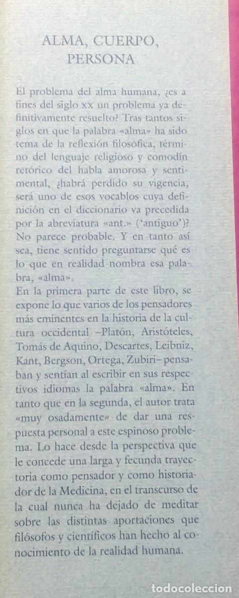 Libros de segunda mano: PEDRO LA&Iacute;N ENTRALGO - LOTE DE TRES LIBROS. - Foto 2