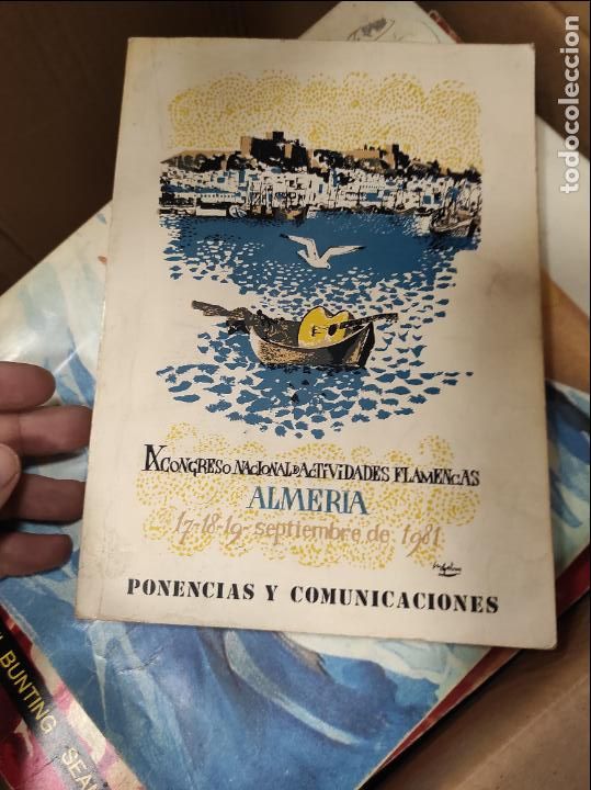 Libros de segunda mano: IX CONGRESO NACIONAL DE ACTIVIDADES FLAMENCAS. Ponencias y comunicaciones. Almer&iacute;a. 1981.Pp. 148