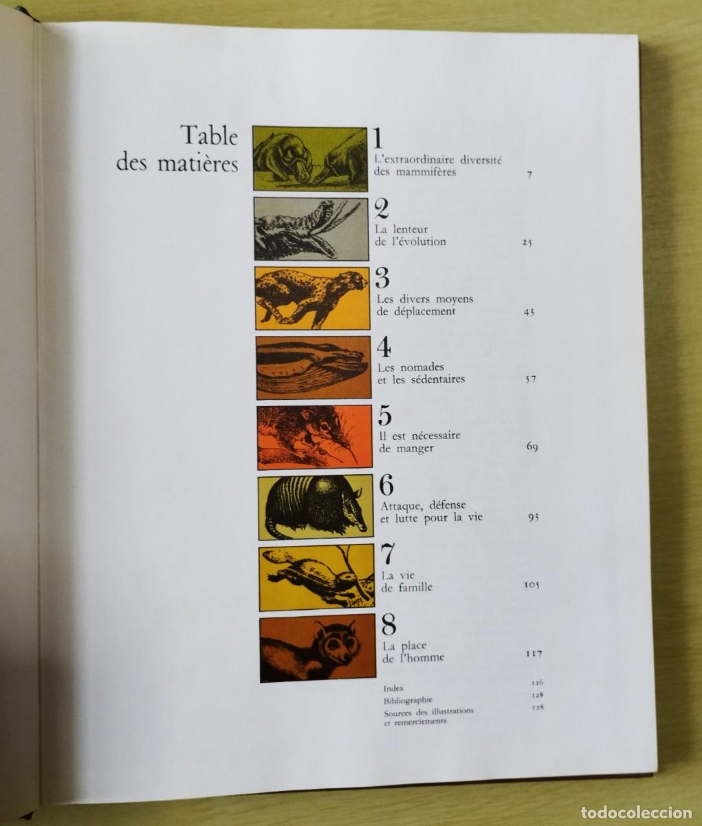 Libros de segunda mano: Les Mammif&egrave;res - Foto 4