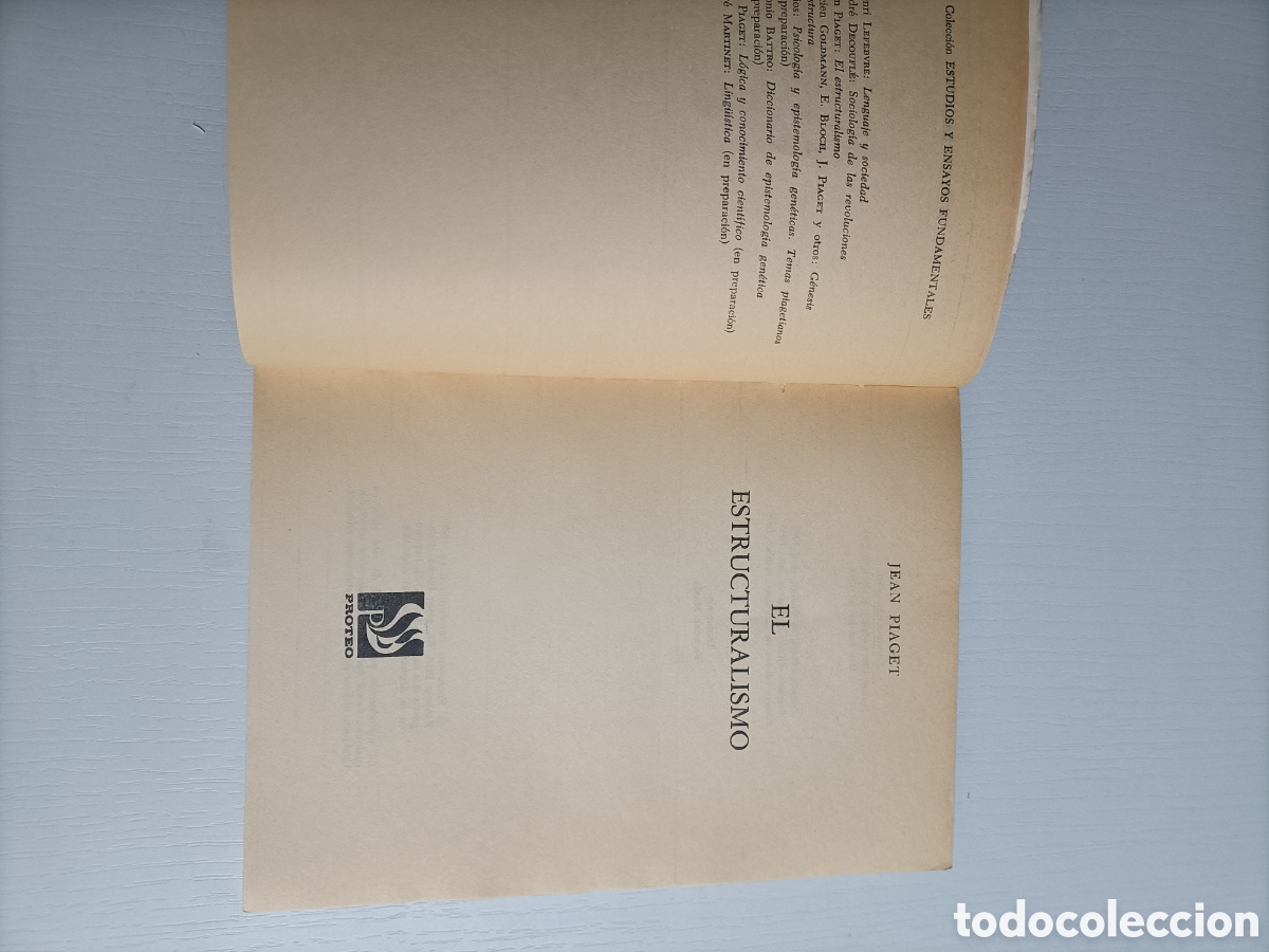 Libros de segunda mano: El estructuralismo Jean Piaget - Foto 6