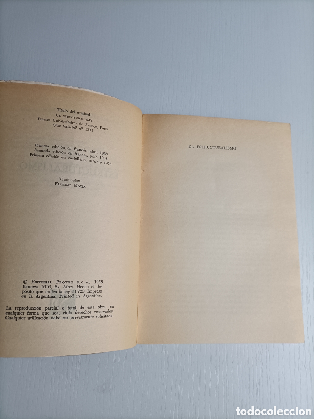Libros de segunda mano: El estructuralismo Jean Piaget - Foto 7