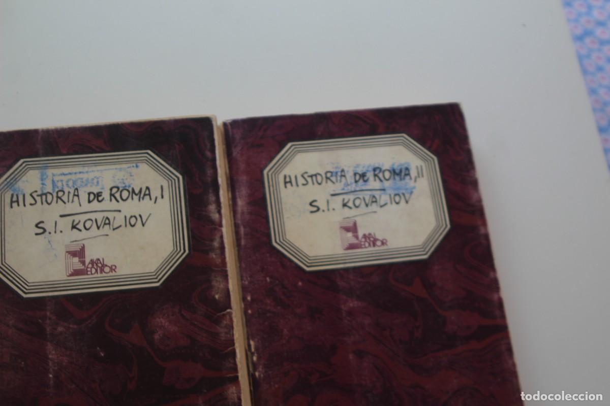 Libros de segunda mano: HISTORIA DE ROMA 2 TOMOS S.I.KOVALIOV - Foto 1