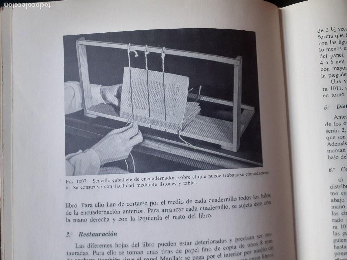 Libros de segunda mano: Libro moda encuadernaci&oacute;n costura - Foto 8