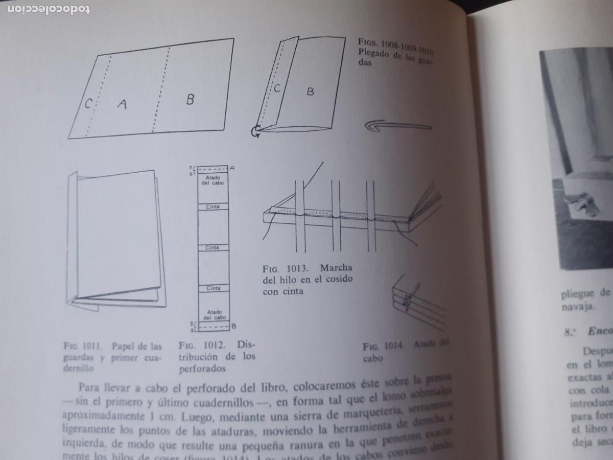 Libros de segunda mano: Libro moda encuadernaci&oacute;n costura - Foto 9
