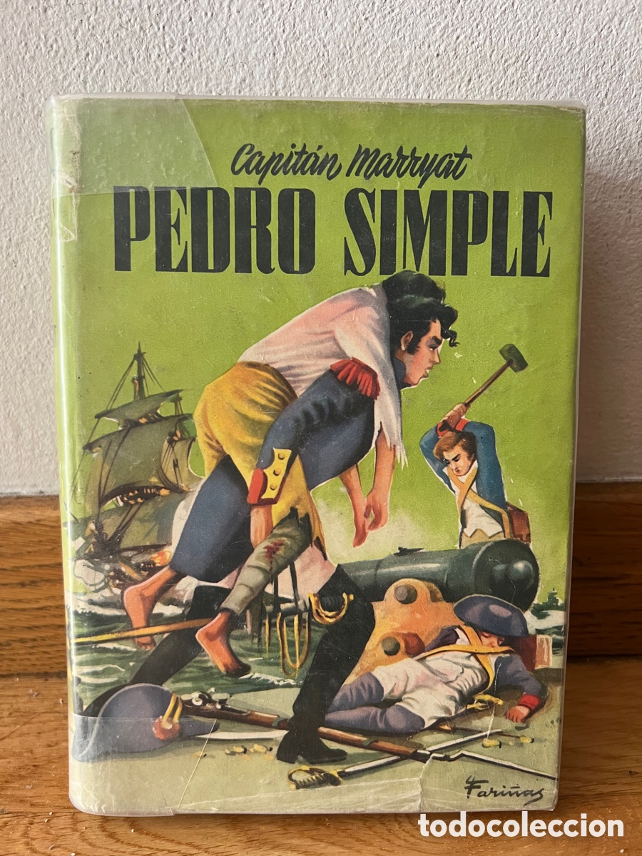 Libros de segunda mano: Capit&aacute;n Marryat Pedro Simple - Foto 1