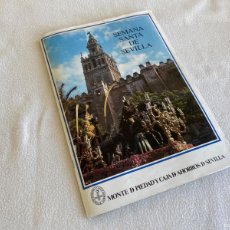 Libros de segunda mano: ALBUM TOTALMENTE COMPLETO DE LA SEMANA SANTA DE SEVILLA EDITADO POR MONTE DE PIEDAD CAJA DE AHORROS