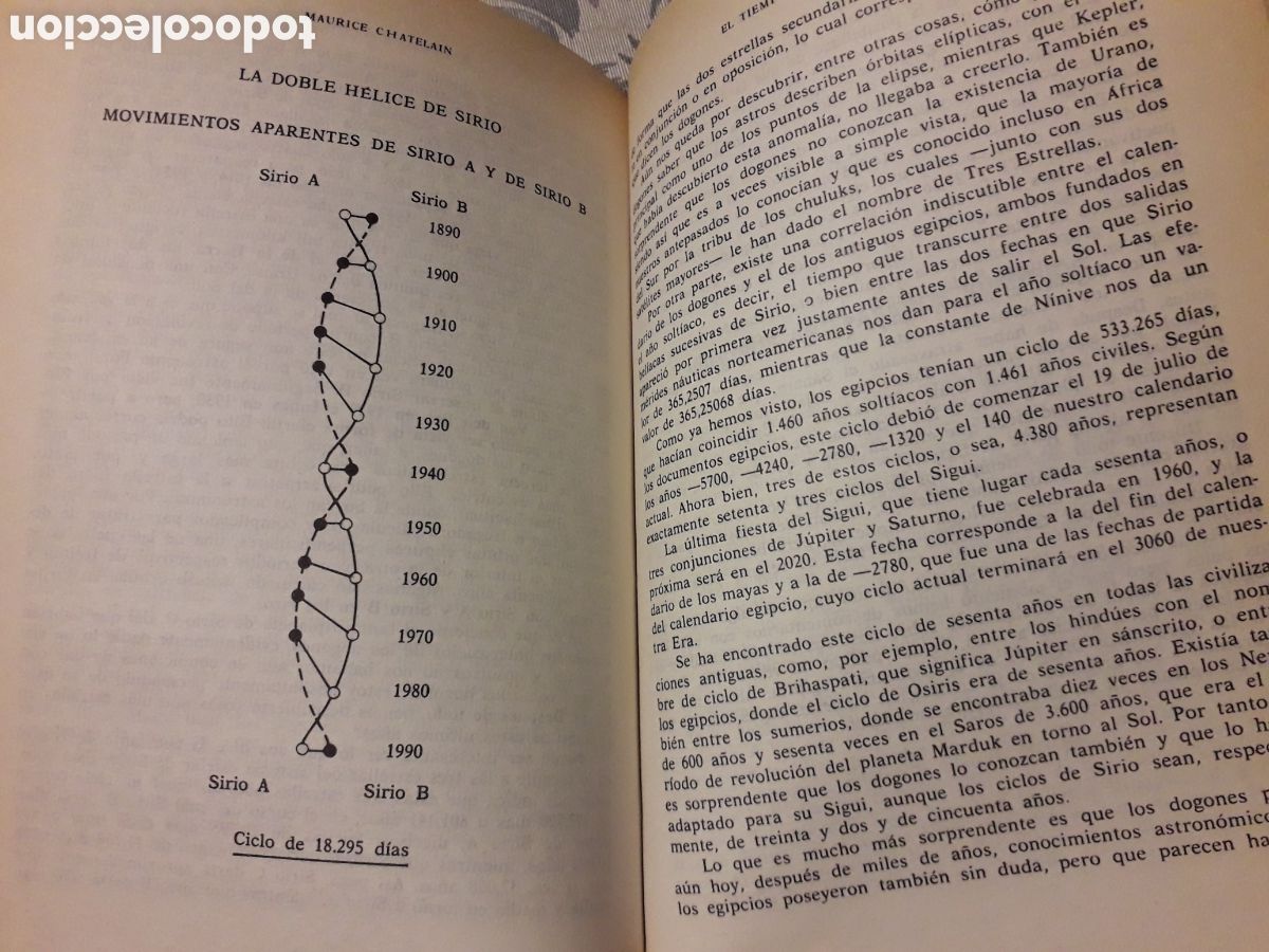 Libros de segunda mano: EL TIEMPO Y EL ESPACIO, MAURICE CHATELAIN, - Foto 4