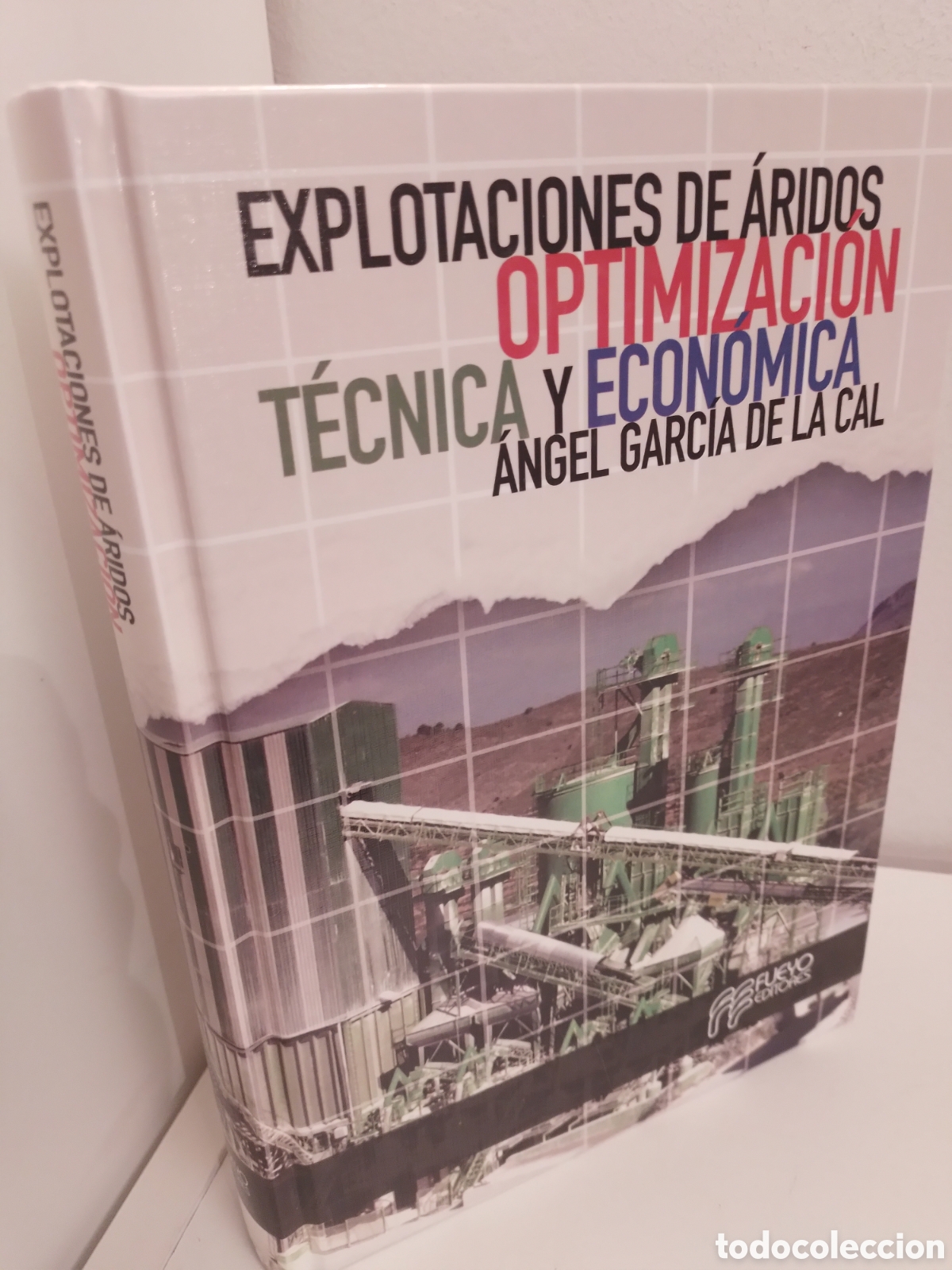 Libros de segunda mano: EXPLOTACION DE ARIDOS, OPTIMIZACION, TECNICA Y ECONOMIA, A. GARCIA DE LA CAL, FUEYO EDITORES, 2011