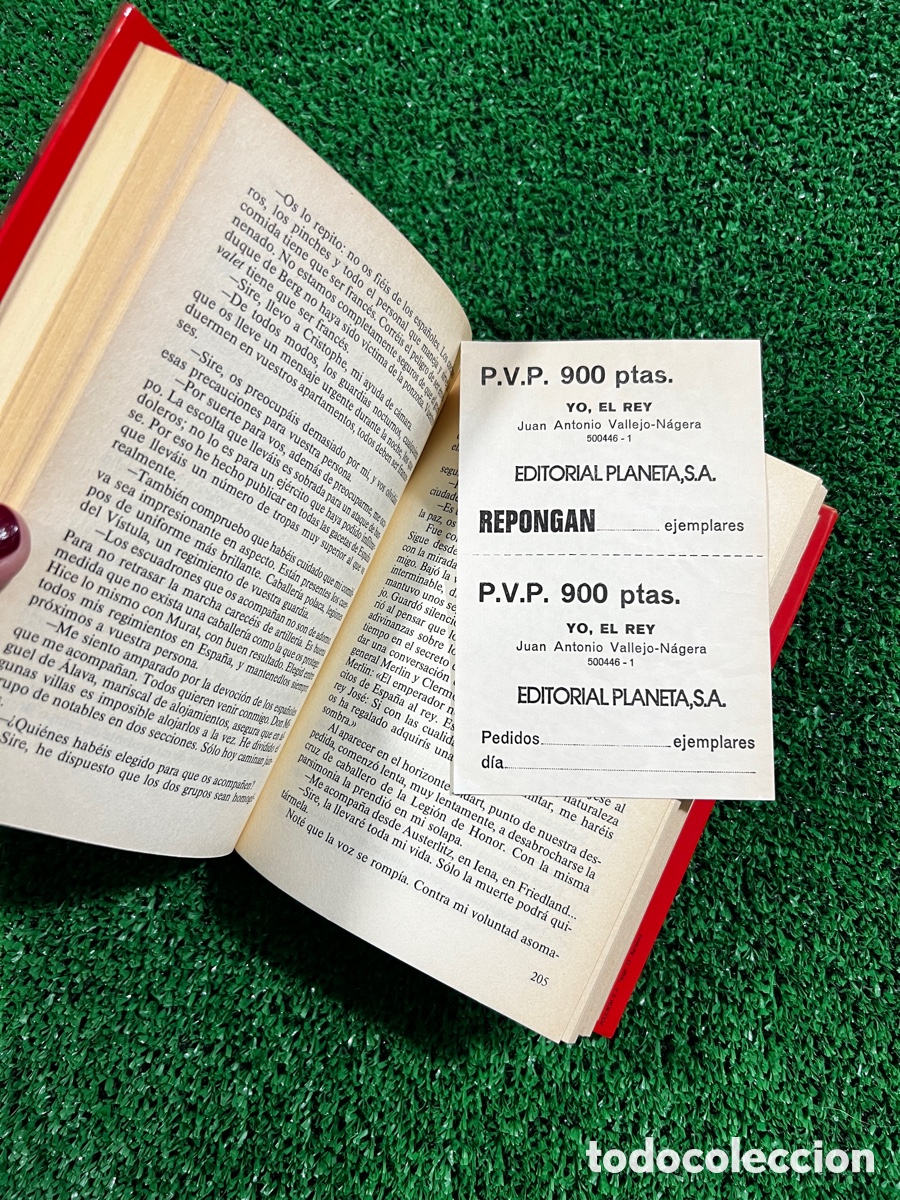 Libros de segunda mano: Yo, el rey - Juan Antonio Vallejo-N&aacute;jera - Foto 8