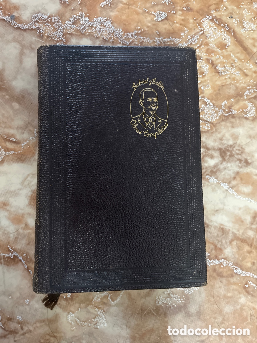 Libros de segunda mano: Obras completas de Gabriel y Gal&aacute;n. - Foto 1
