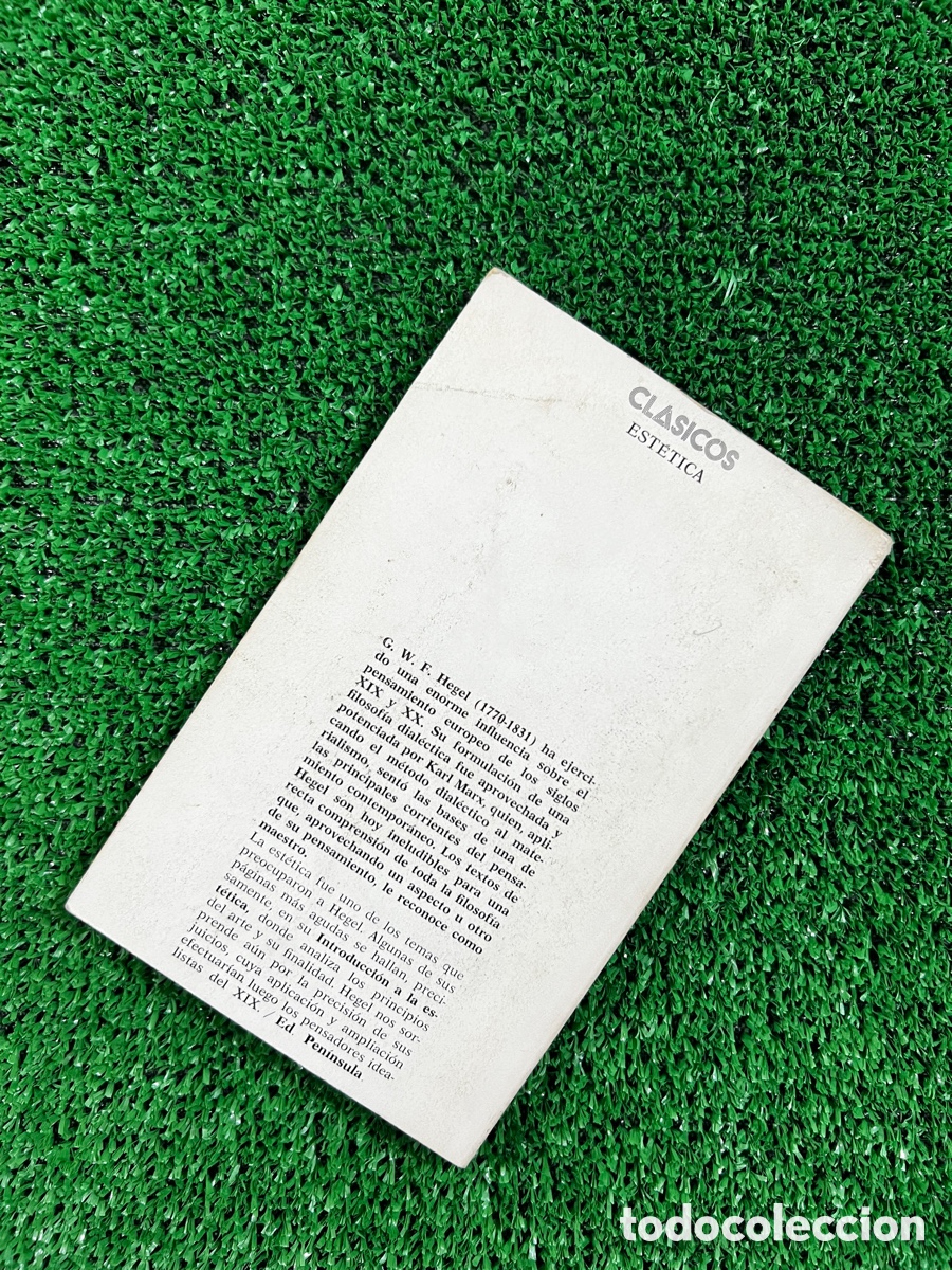 Libros de segunda mano: Introducci&oacute;n a la est&eacute;tica - G. W. F. hegel - Foto 3